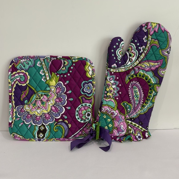Vera Bradley What's Cookin' Potholder Set Heather - Picture 6 of 7